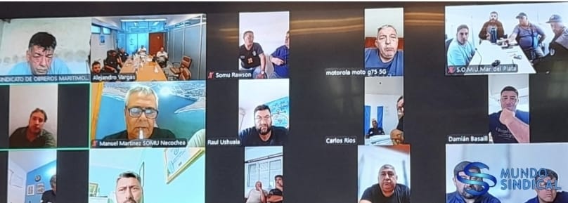 SOMU al frente de la paritaria pesquera: Durdos lideró reuniones clave para resguardar el salario marinero