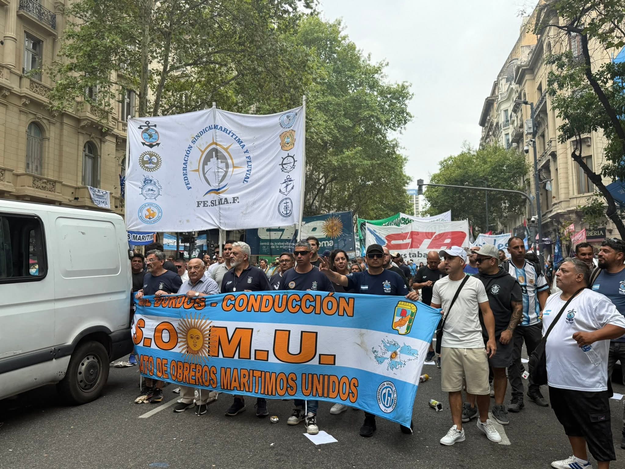 FESIMAF expres&oacute; su rechazo a la sanci&oacute;n de reforma laboral y activ&oacute; un paro en el sector mar&iacute;timo y fluvial