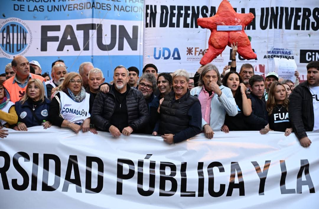 El FreSU particip&oacute; de la multitudinaria Marcha Federal Universitaria en defensa de la educaci&oacute;n p&uacute;blica