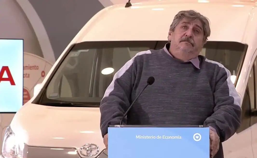 (SMATA), Ricardo Pignanelli, celebró las nuevas inversiones que anunció Toyota