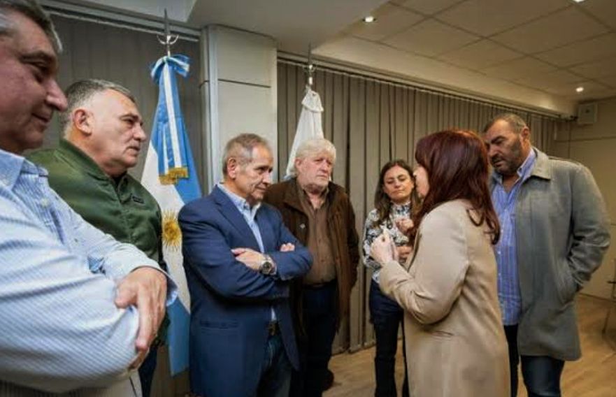 Apoyo sindical a Cristina Fernández de Kirchner tras la condena de la Corte Suprema.