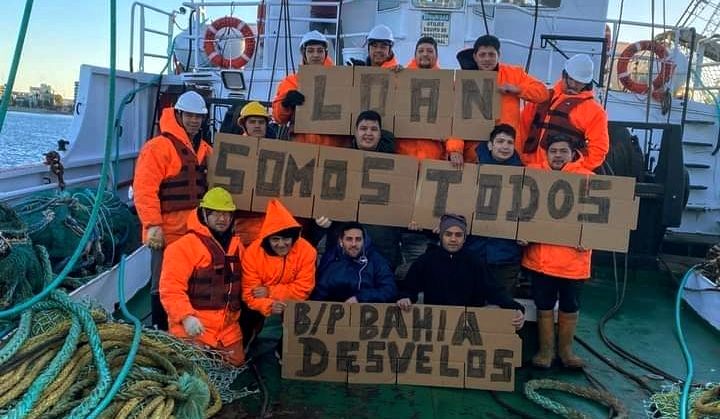 Solidaridad del Sindicato de Obreros Marítimo Unidos por la Aparición de Loan, Desaparecido Hace 21 Días.
