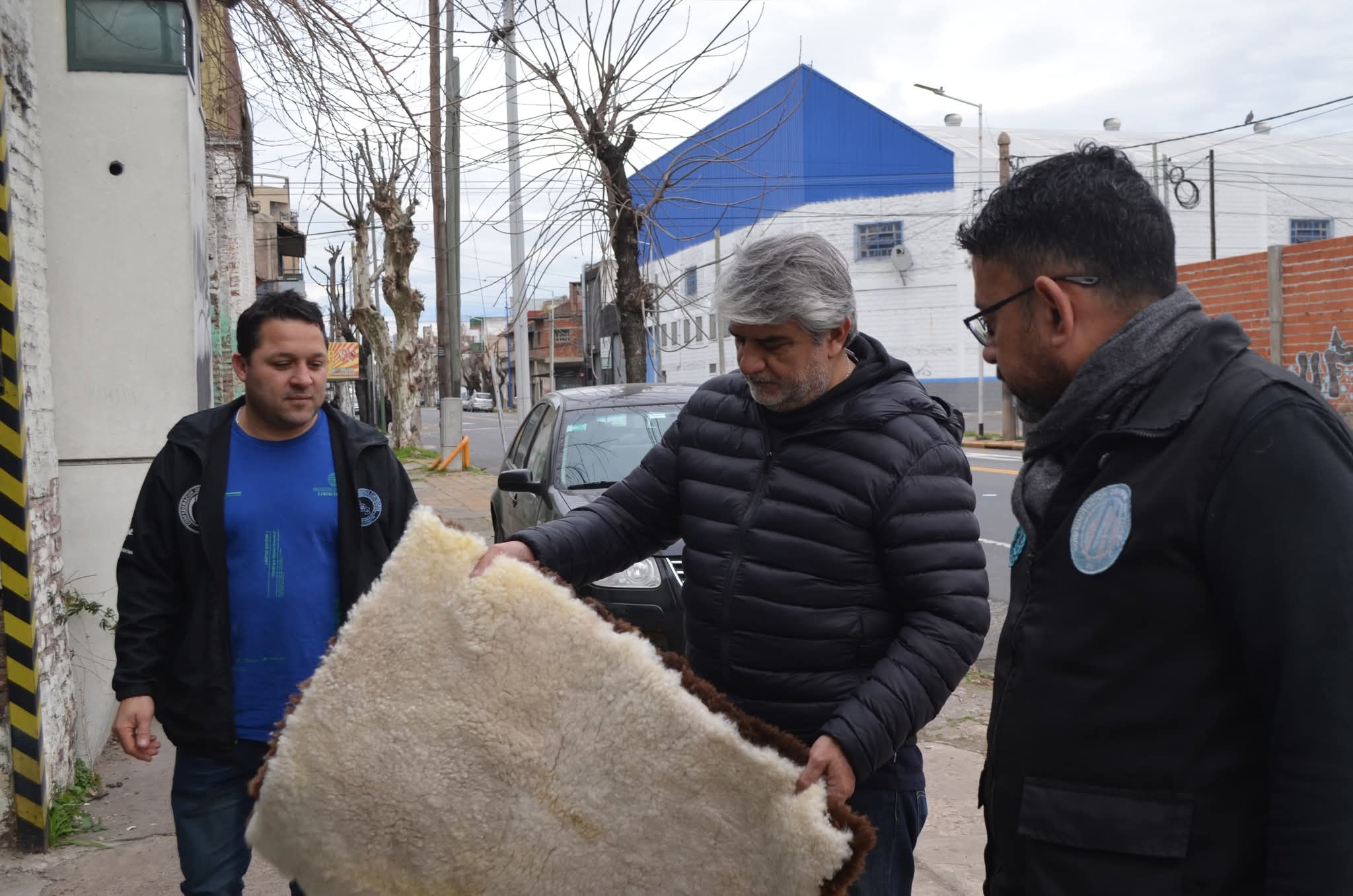 El  Ministro Correa Visito la Cooperativa Curt-Impex en Avellaneda 