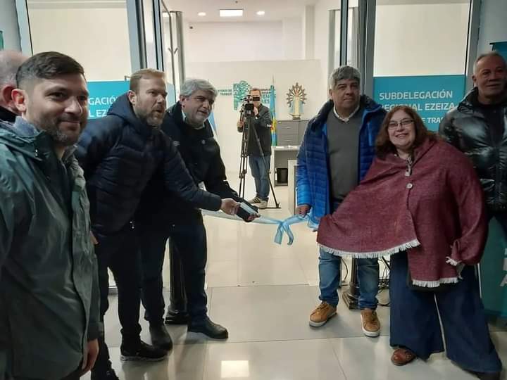 Con la presencia de  Pablo Moyano quedo inaugurada la Delegación del Ministerio de Trabajo en Ezeiza