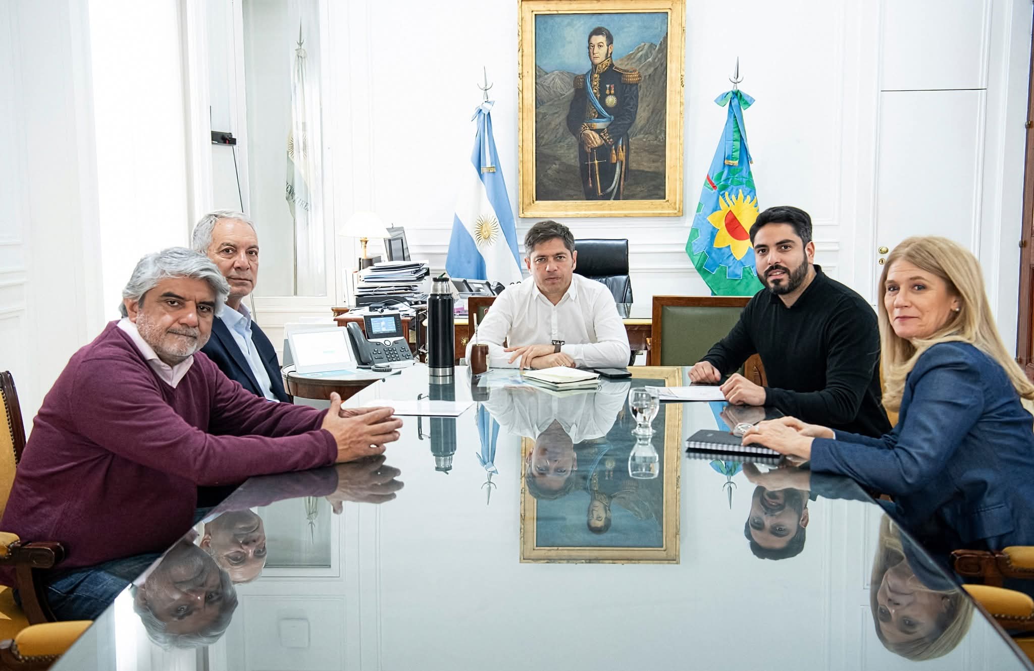 El Gobernador Axel Kisillof recibió a referentes del peronismo de cara a las elecciones del 7 de septiembre 