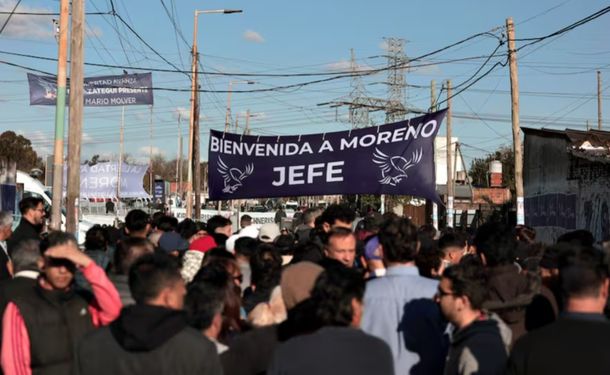 Incidentes en Moreno antes del acto de cierre de Javier Milei.