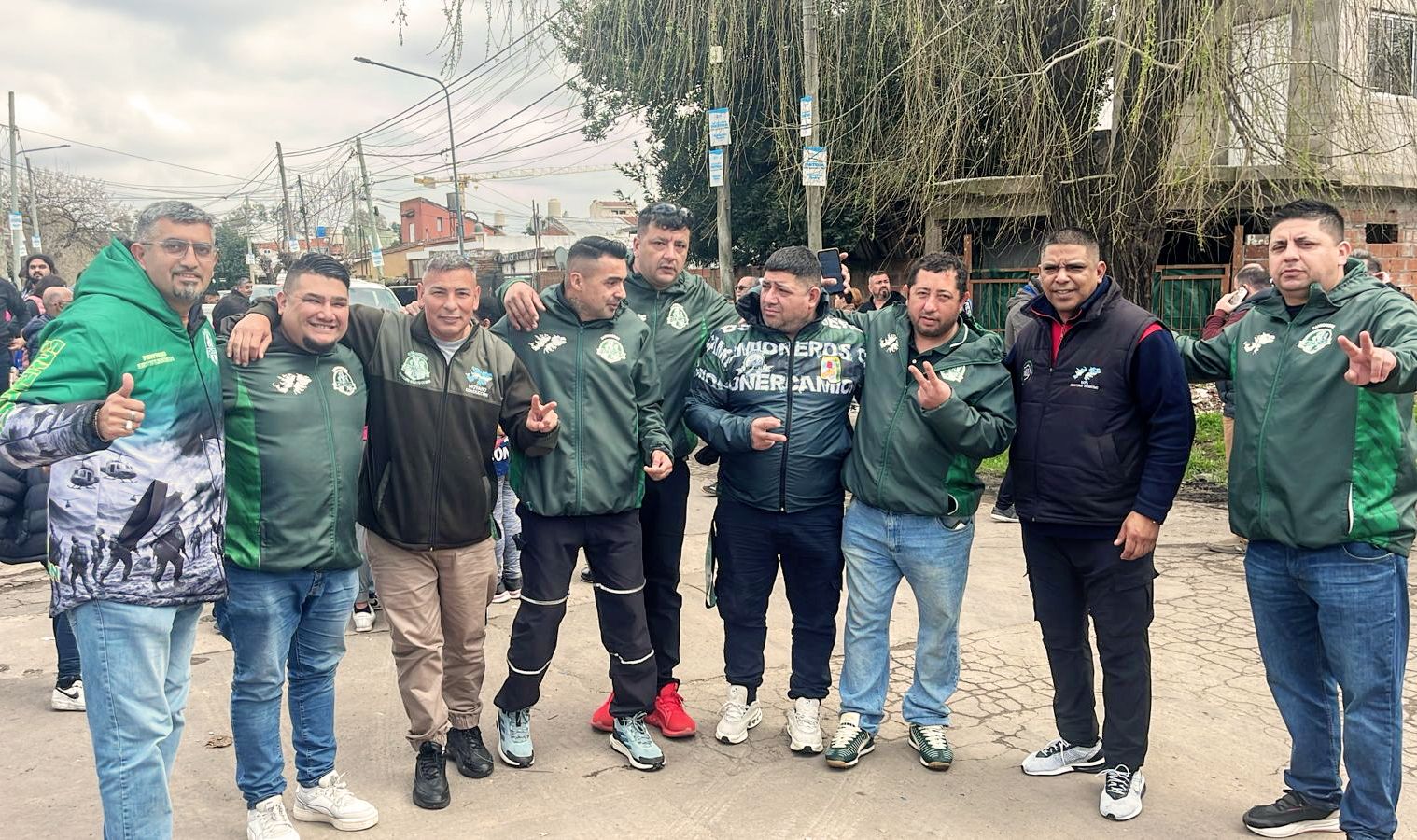 La CGT Zona Norte respaldó el cierre de campaña de Fuerza Patria en Tigre