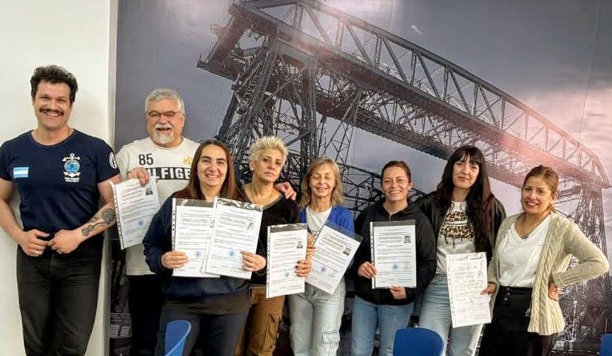 La Escuela de Capacitación Marítima Omar Rupp comenzó a emitir certificados STCW