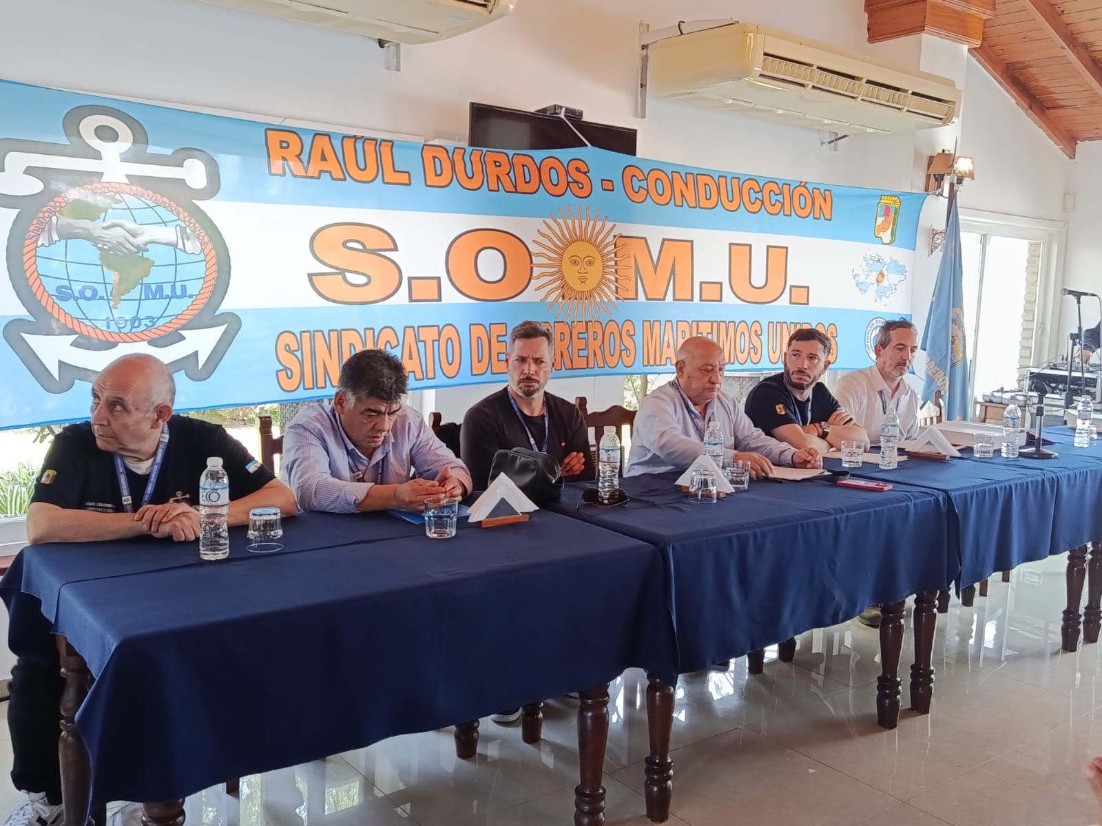 El somu marca el rumbo: paritaria libre, salarios con cláusula inflacionaria y defensa del trabajador marítimo